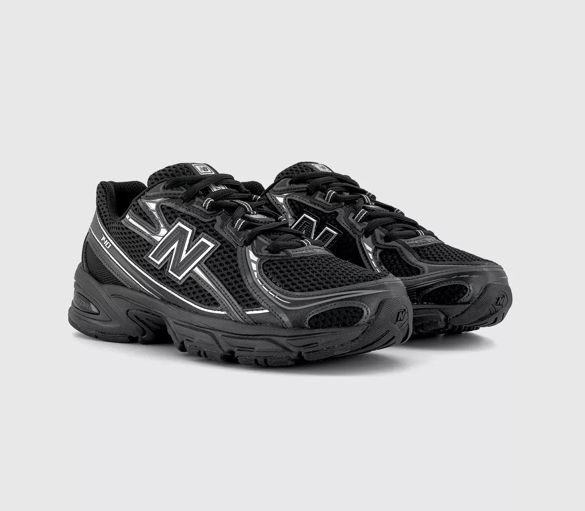 New Balance 740v2 Black Grey Silver