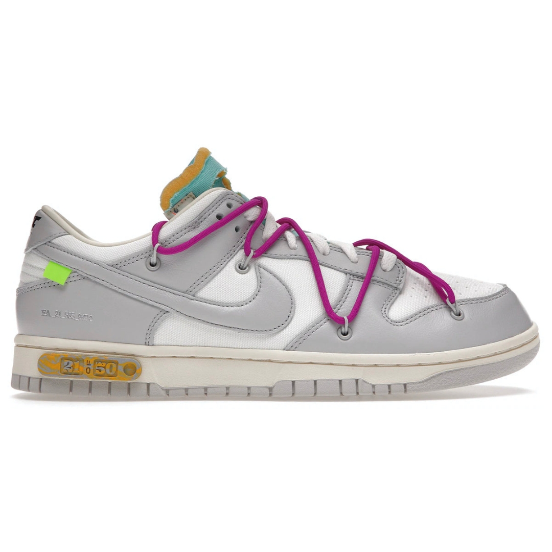 Nike Dunk Low Off White Lot 21:50