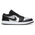 Jordan 1 Low Black Metallic Silver